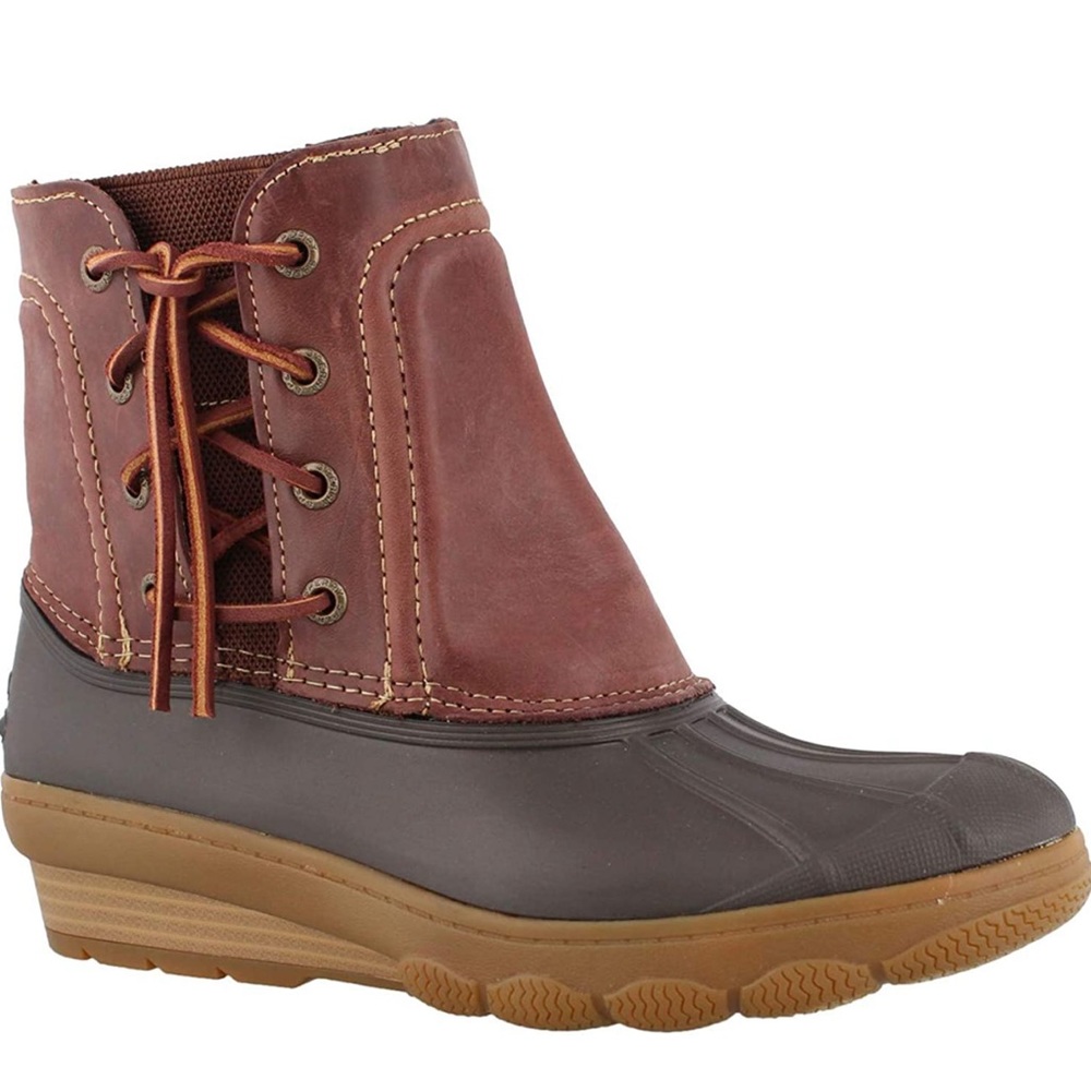 Sperry Saltwater Spray Boots sz 10